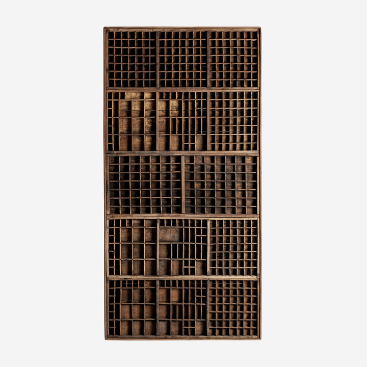 Panel decorativo de madera recuperada
