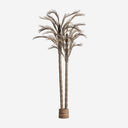 Planta artificial de fibra natural en tonos neutros