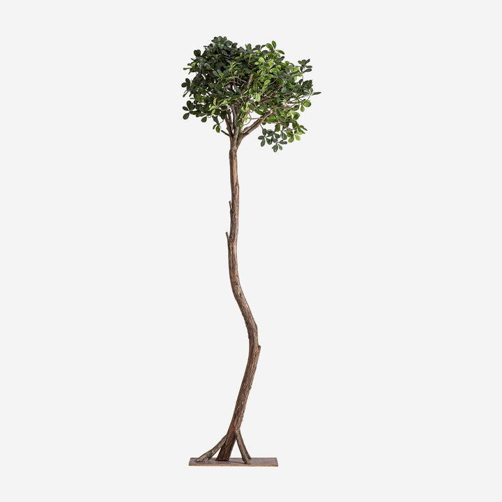 Planta artificial de madera y plástico en color marrón 70 x 230 cm