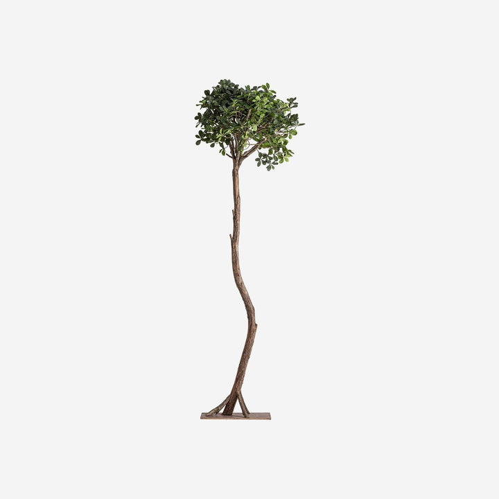 Planta artificial de madera y plástico en color marrón 70 x 230 cm