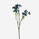 Planta artificial de plástico en color azul (pack de 36)