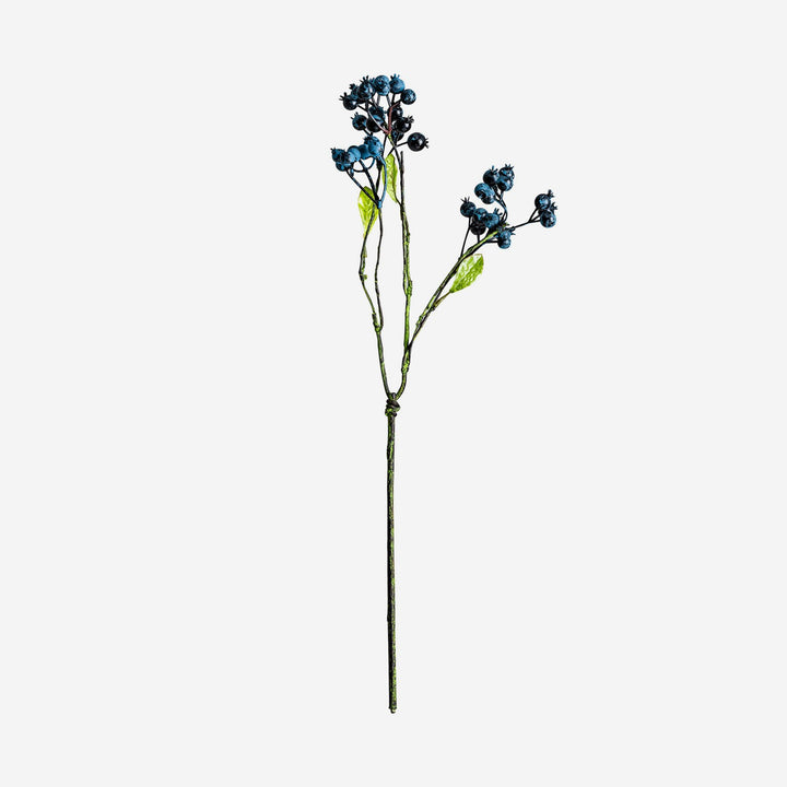 Planta artificial de plástico en color azul (pack de 36)