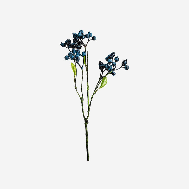 Planta artificial de plástico en color azul (pack de 36)
