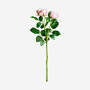 Planta artificial de plástico y poliéster en color rosa (pack de 12)