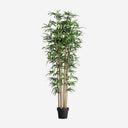 Planta artificial de poliéster en color verde 50 x 180 cm