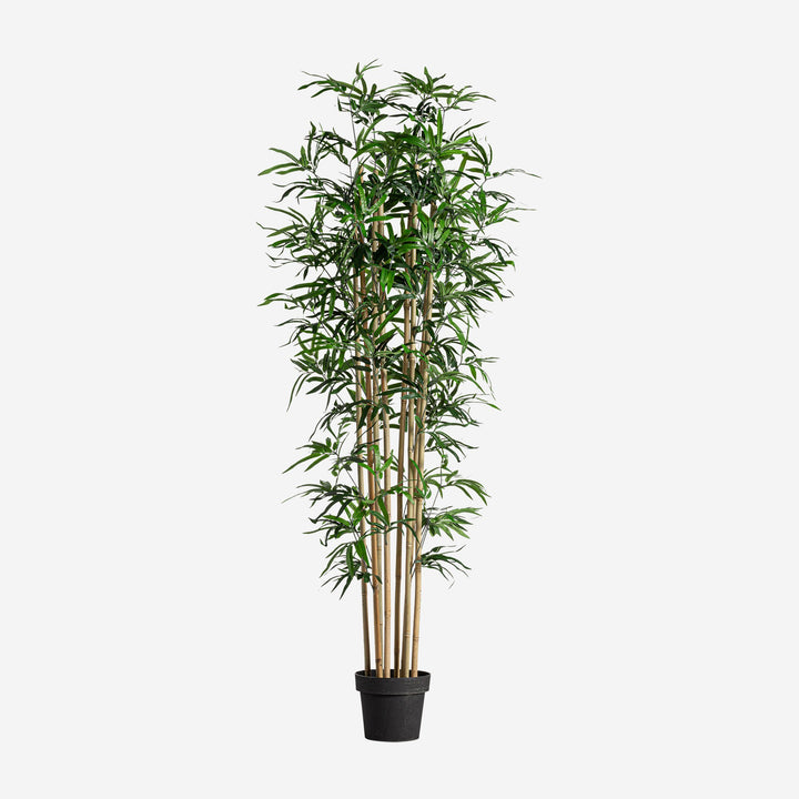 Planta artificial de poliéster en color verde 50 x 180 cm