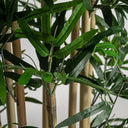 Planta artificial de poliéster en color verde 50 x 180 cm – detalle