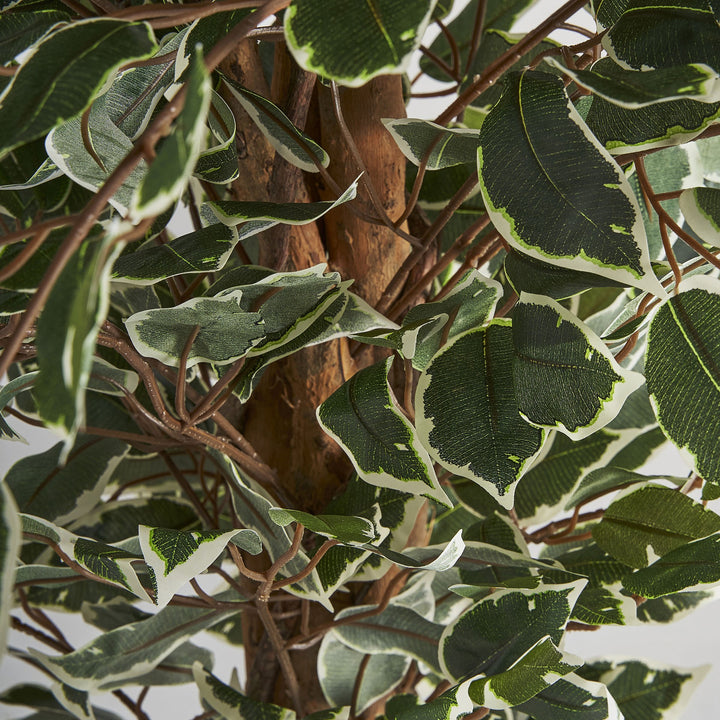 Planta artificial de poliéster en color verde 80 x 70 x 175 cm – detalle