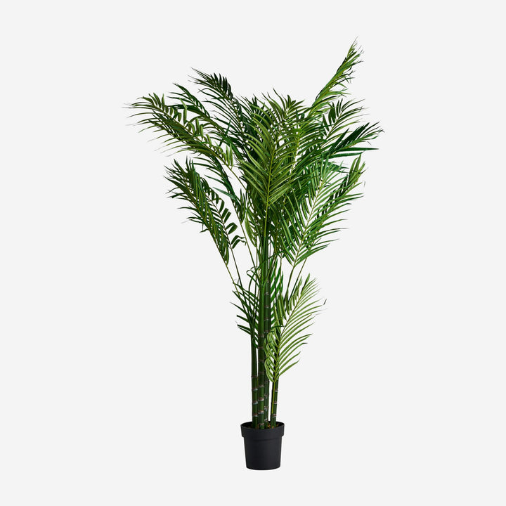 Planta artificial de poliéster y plástico en color verde 40 x 50 x 210 cm