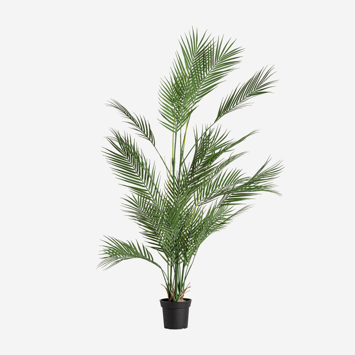 Planta artificial de poliéster y plástico en color verde 55 x 145 cm