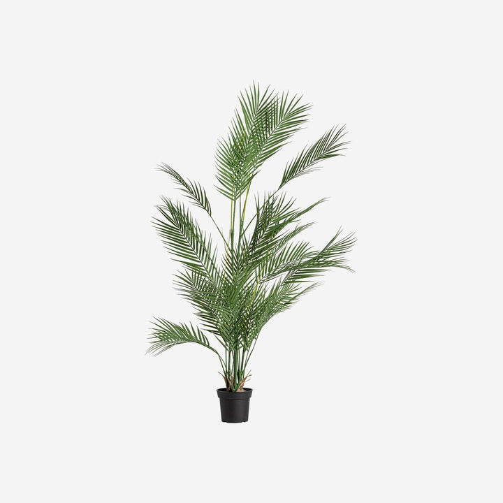 Planta artificial de poliéster y plástico en color verde 55 x 145 cm