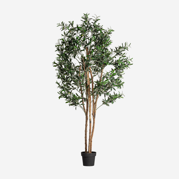 Planta artificial de poliéster y plástico en color verde 60 x 190 cm