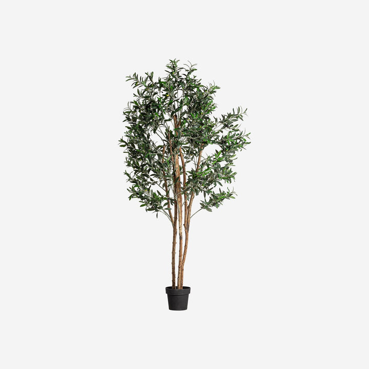 Planta artificial de poliéster y plástico en color verde 60 x 190 cm
