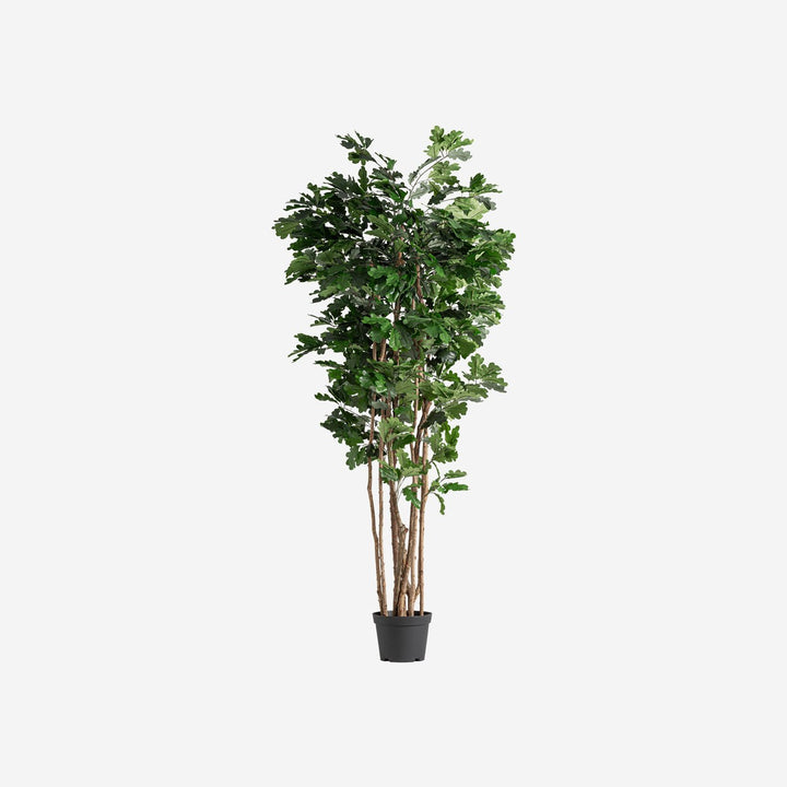 Planta artificial de poliéster y polietileno en color verde 90 x 70 x 210 cm