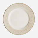 Plato de cerámica en color blanco (pack de 6) – 27 x 27 x 2 cm