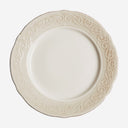 Plato de cerámica en color blanco (pack de 6)