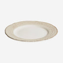 Plato de cerámica en color blanco (pack de 6)
