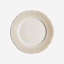 Plato de cerámica en color blanco (pack de 6)