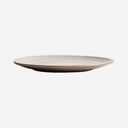Plato de porcelana en color beige de inspiración art déco (pack de 6) – 27 x 27 x 3 cm
