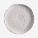 Plato de porcelana en color blanco roto (pack de 6)