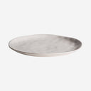 Plato de porcelana en color blanco roto (pack de 6) – 26 x 26 x 3 cm
