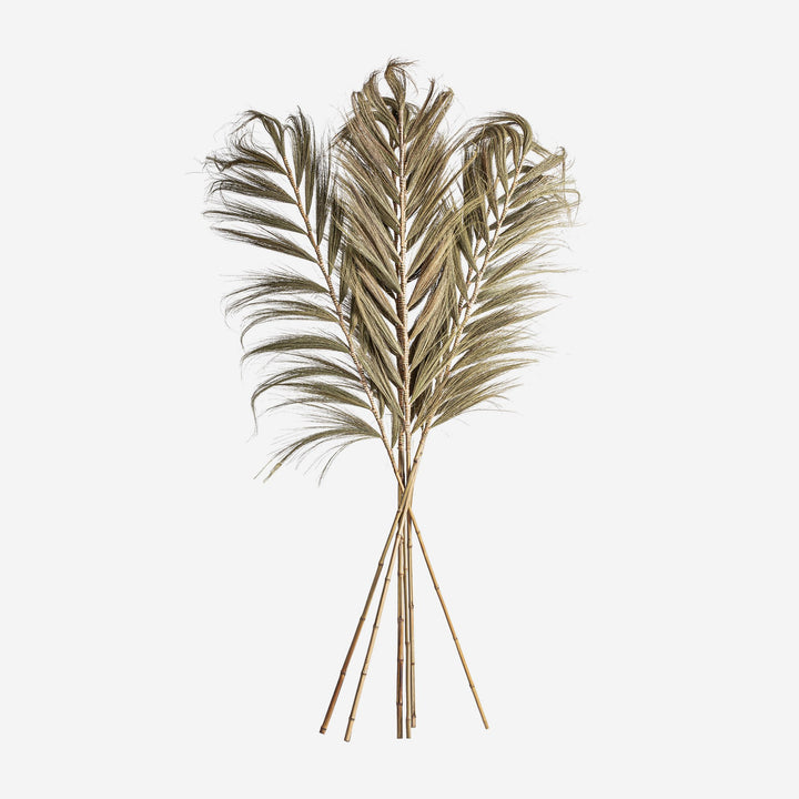 Rama decorativa artificial de fibra natural en color marrón (juego de 6)