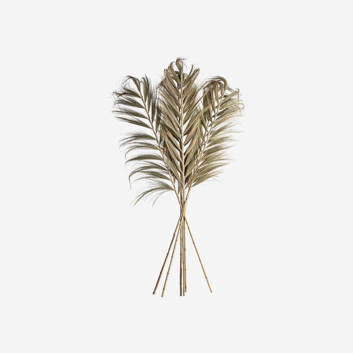 Rama decorativa artificial de fibra natural en color marrón (juego de 6)