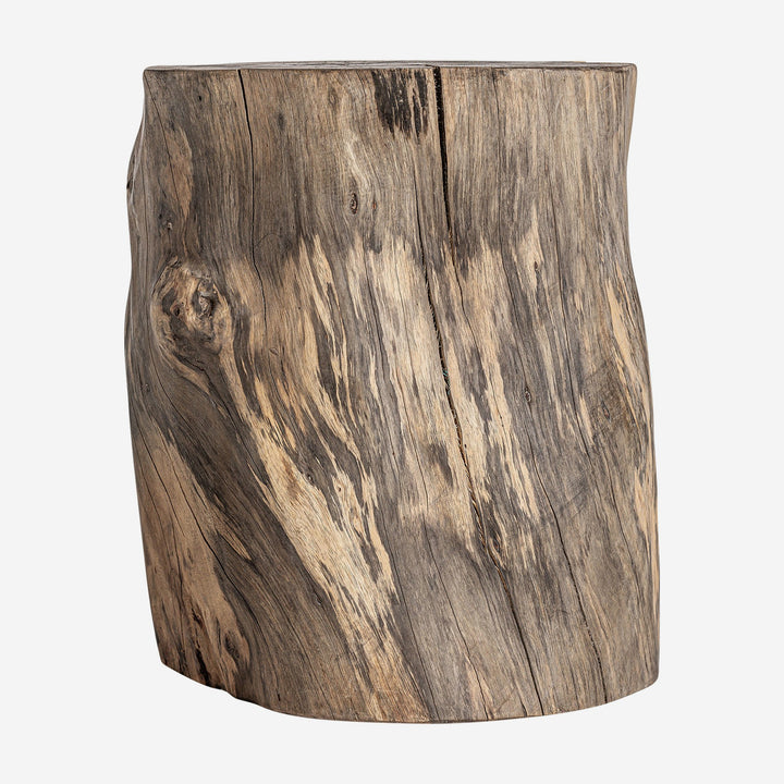 Reposapiés de madera de tamarindo en color marrón