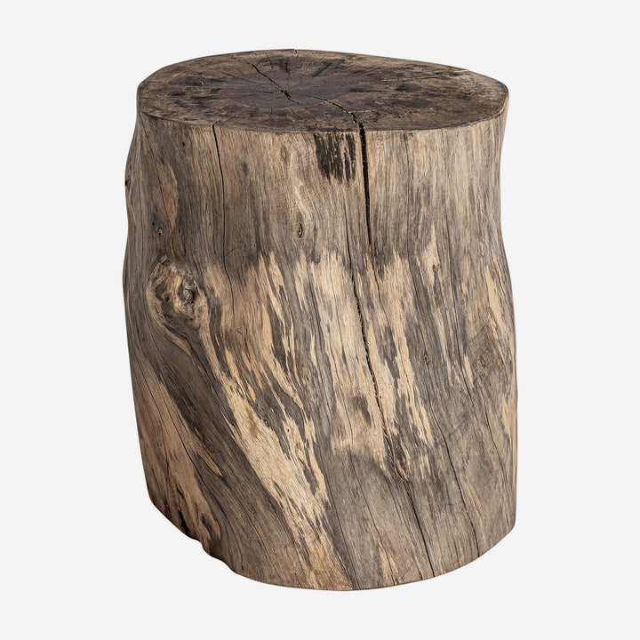 Reposapiés de madera de tamarindo en color marrón