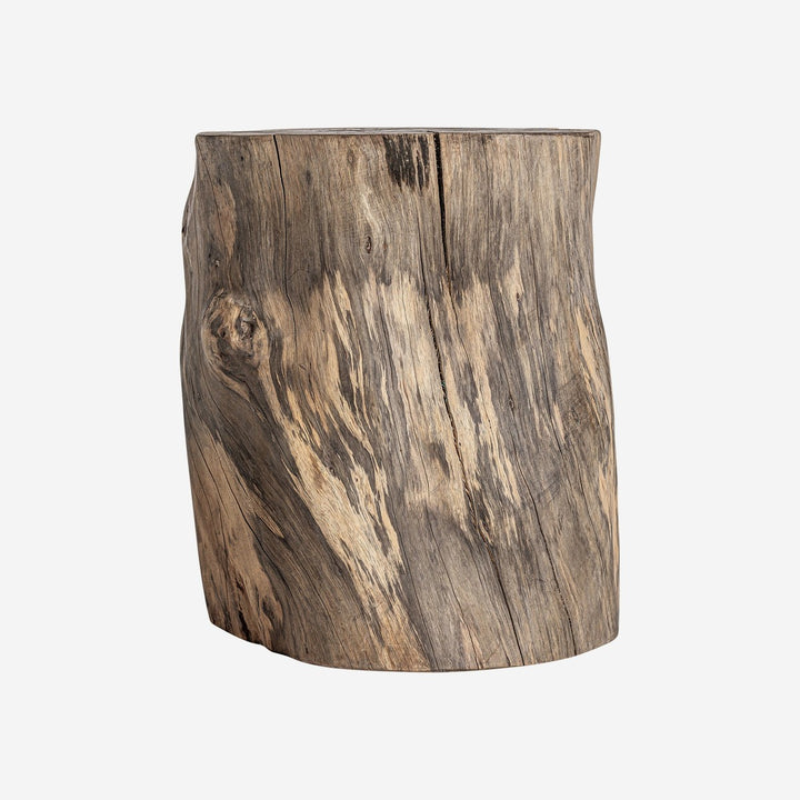 Reposapiés de madera de tamarindo en color marrón