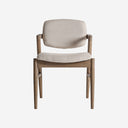 Silla 56 x 60 x 80 cm – Diseño 2 / Beige / Lino y algodón