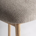 Silla de madera de arce y poliéster – Topo – detalle