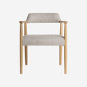 Silla de madera de fresno y poliéster