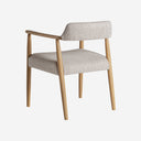 Silla de madera de fresno y poliéster