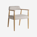Silla de madera de fresno y poliéster