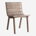 Silla de madera de olmo en color marrón (pack de 2)