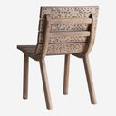 Silla de madera de olmo en color marrón (pack de 2)