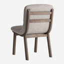 Silla de madera de olmo y poliéster en color marrón claro (pack de 2)