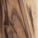 Silla de madera de suar en color marrón – detalle