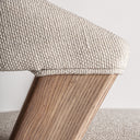 Silla de poliéster y madera de roble 56 x 57 x 80 cm – detalle