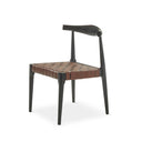 Silla de madera negra, 55 cm, foto de producto (2)