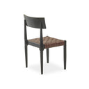 Silla de madera marrón, foto de producto (4)