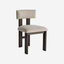 Silla (pack de 2) – Beige / 49 x 54 x 78 cm / Poliéster y madera de fresno