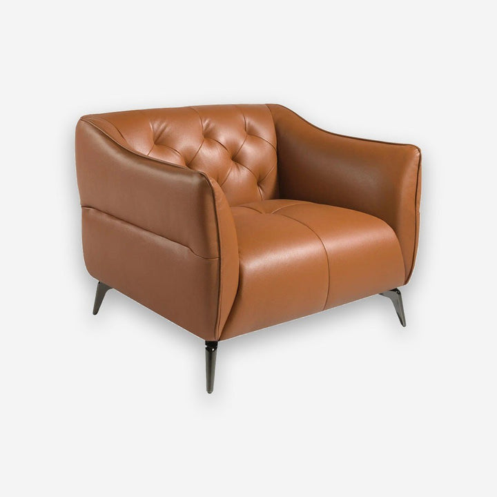 Sillón Chester piel marrón