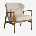 Sillón de líneas contemporáneas