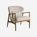 Sillón de líneas contemporáneas