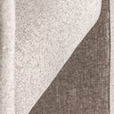 Sillón de madera de fresno y poliéster en color marrón 68 x 65 x 76 cm – detalle