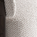 Sillón de madera de fresno y poliéster en color marrón 73 x 69 x 67 cm – detalle