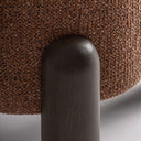 Sillón de madera de fresno y poliéster en color marrón 81 x 72 x 67 cm – detalle