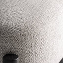 Sillón de madera de fresno y poliéster en color negro 62 x 65 x 74 cm – detalle